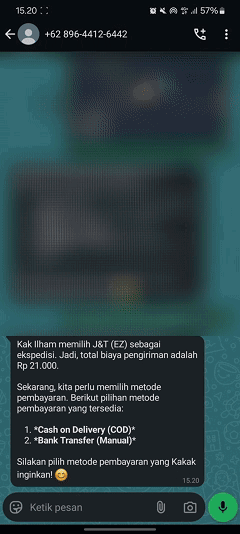 Database Pelanggan Otomatis